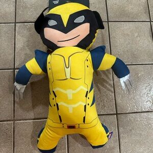 Wolverine Dog Toy - Yellow and Blue